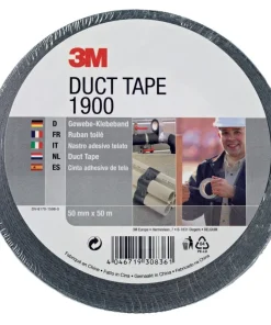 3M Economy Duct Tape 1900 Zilver 50 mm x 50 m