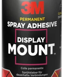 3M Scotch DisplayMount Lijmspray Transparant Voor permanente verbindingen 400 ml