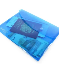 Rapesco Documentmap A5 PP (Polypropeen) 18,4 (B) x 0,2 (D) x 24,4 (H) cm Kleurenassortiment 5 Stuks